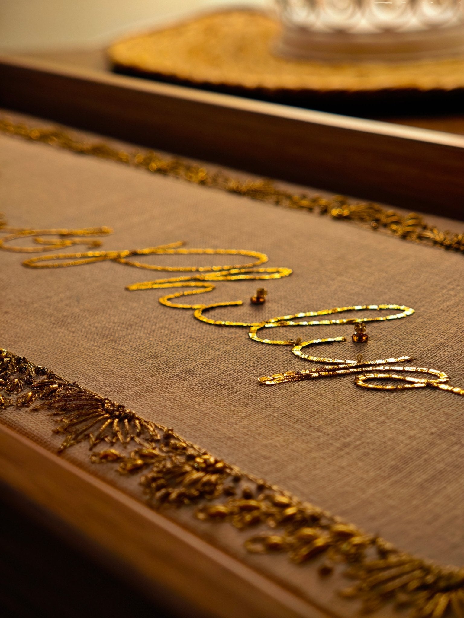 Luxe Name Plate - Weawy