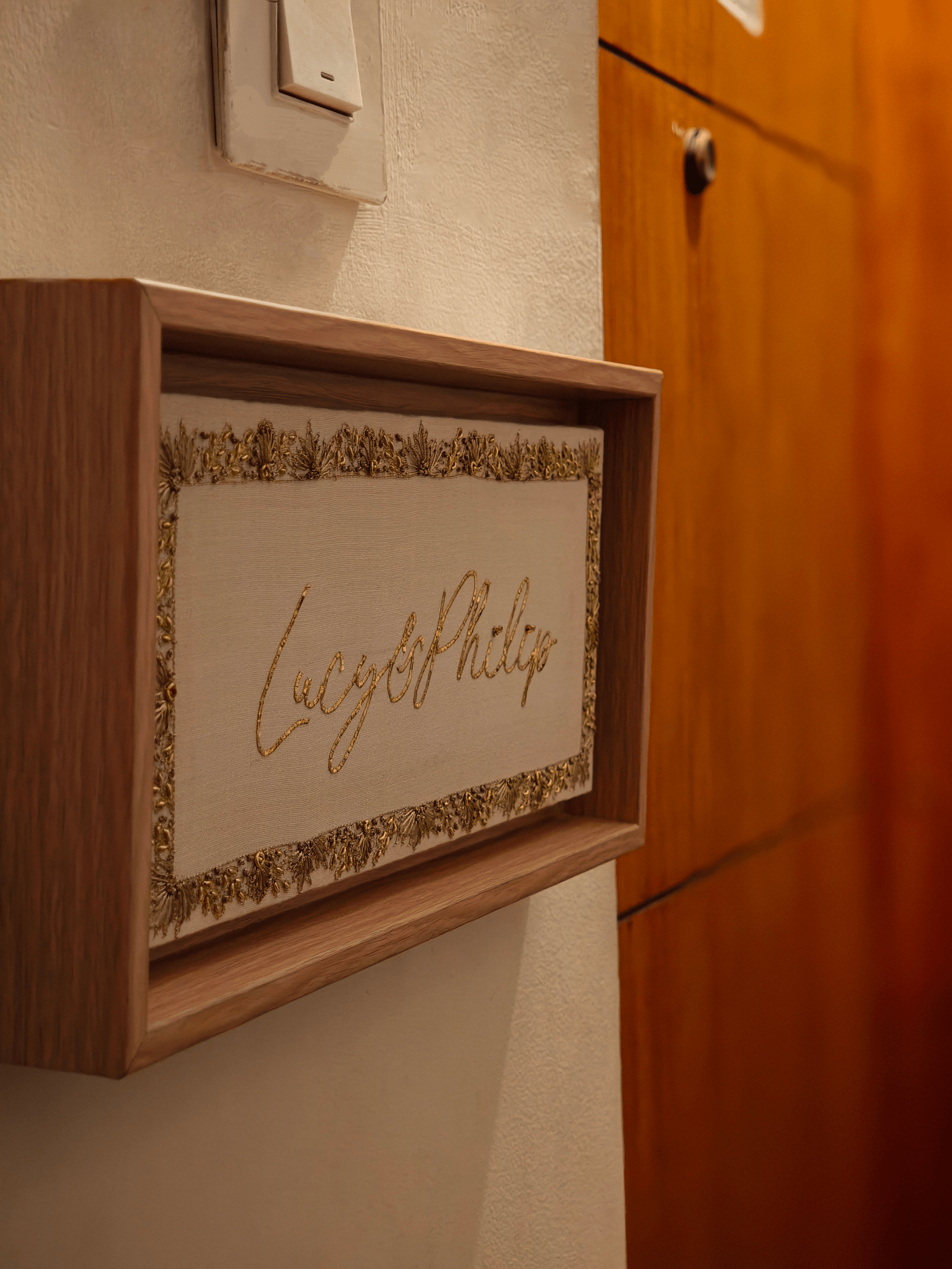 Luxe Name Plate - Weawy