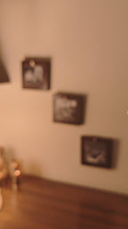 modern rustic wooden clip frame for photos